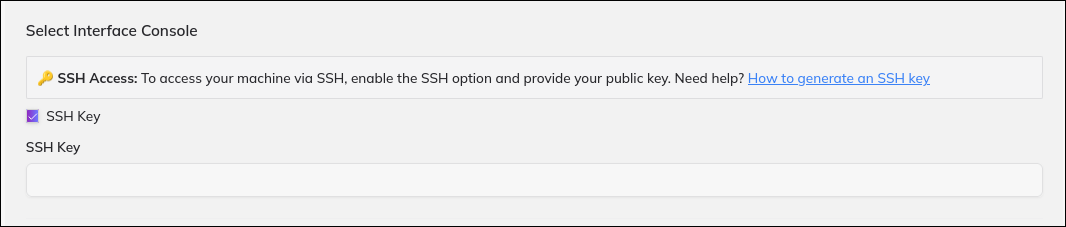 SSH ACCESS